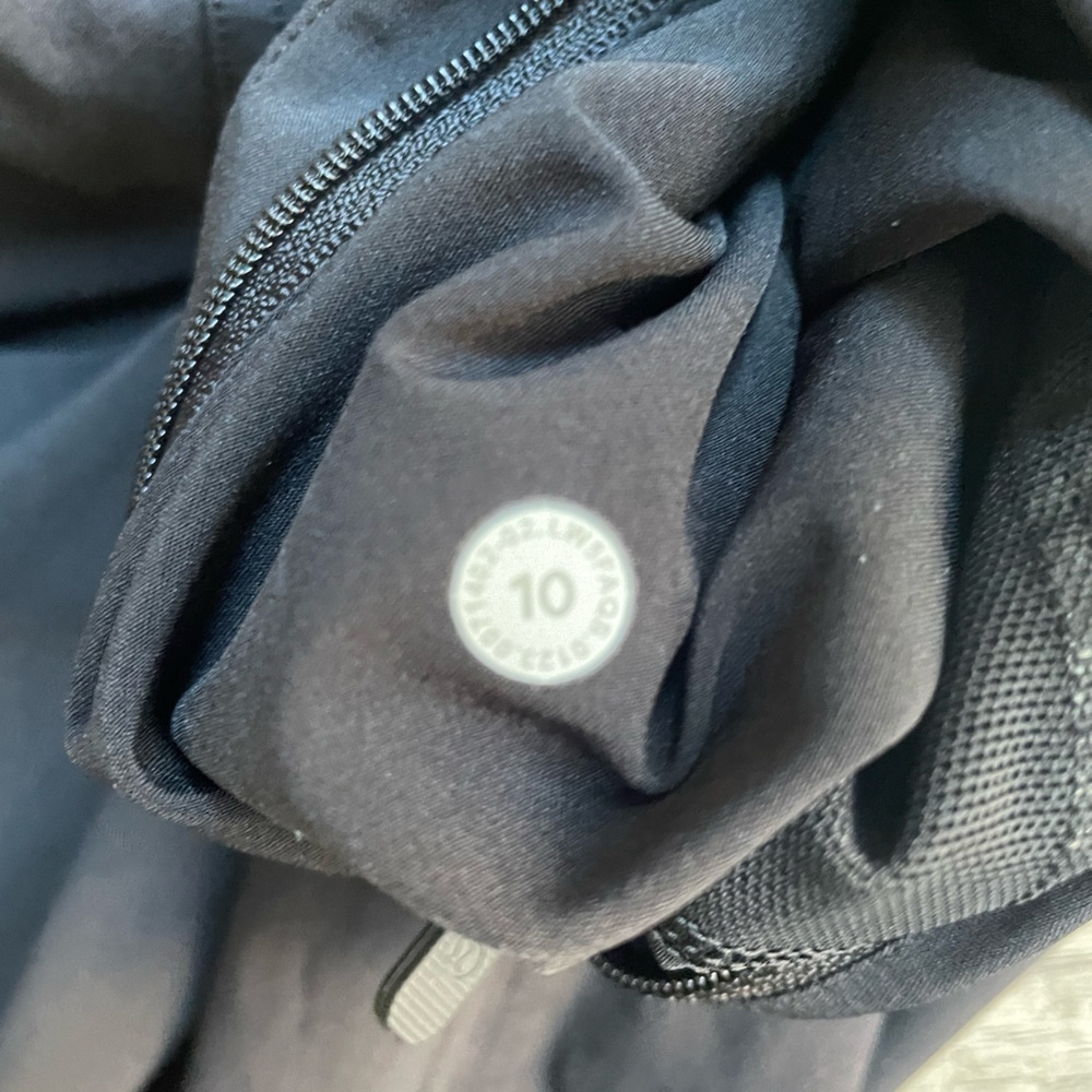 Lululemon Adapted State High Rise Jogger *Airflow” Leg Slits Black Color SZ 10 - Picture 11 of 16